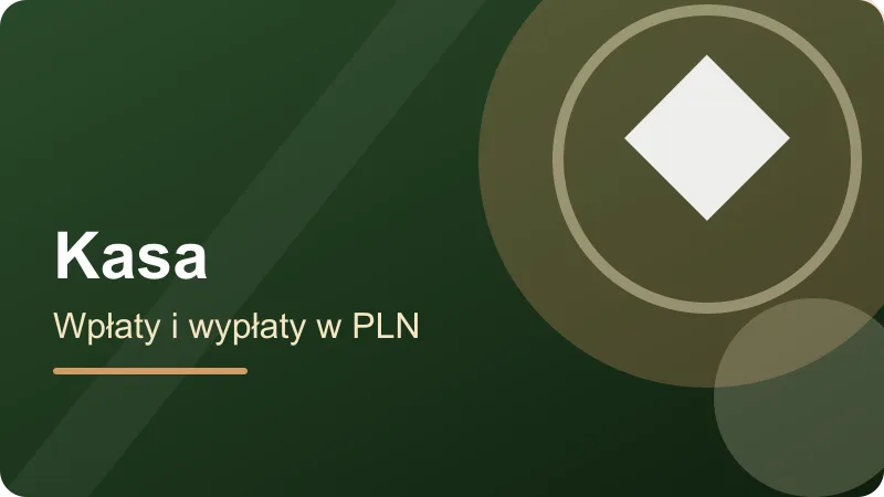 Kasa w złotówkach – ilustracja sekcji Magius